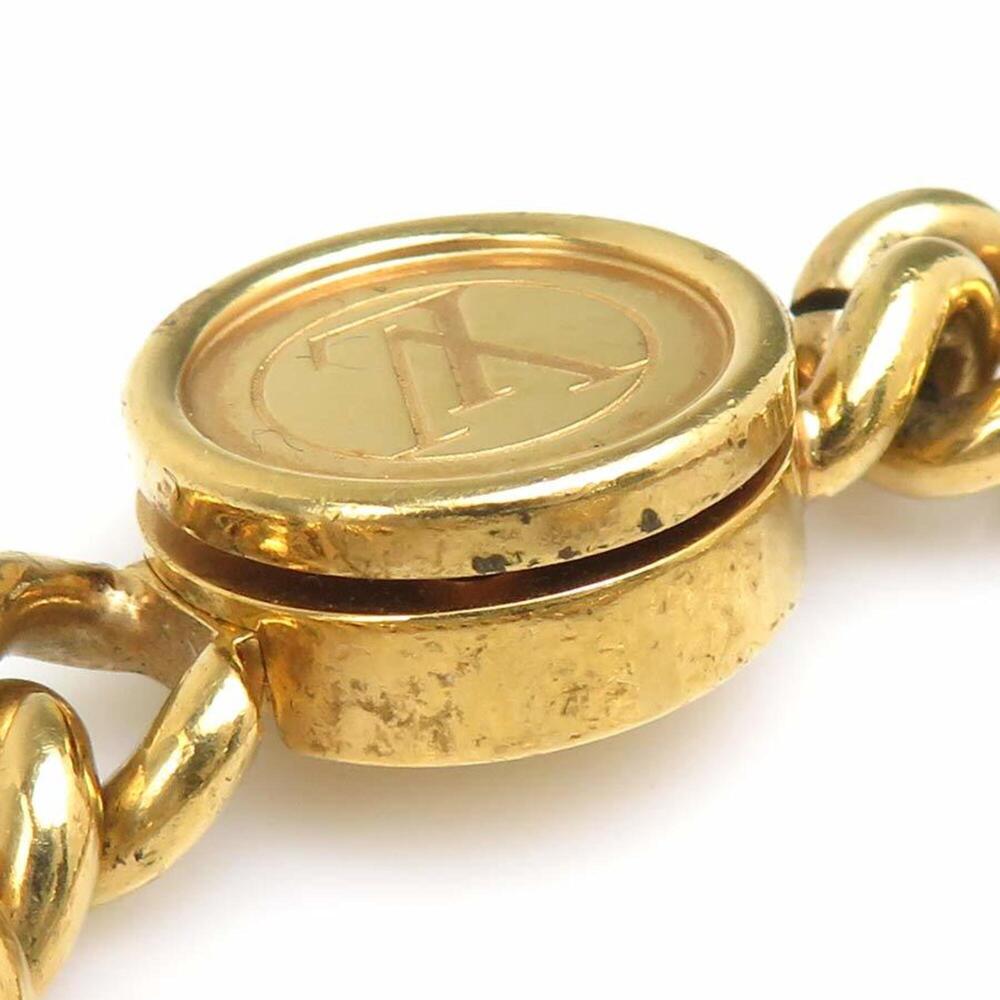 LOUIS VUITTON Gold Charm Bracelet - Picture 9 of 13